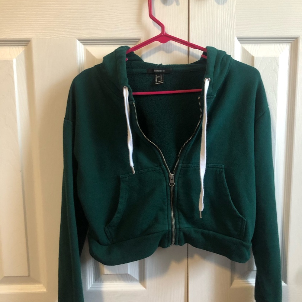 Adorable cropped hoodie